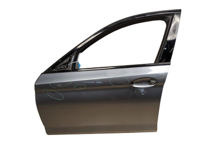17-23 BMW F90 G30 530 540 M550 M5 Front Left Driver Door Shell Panel White