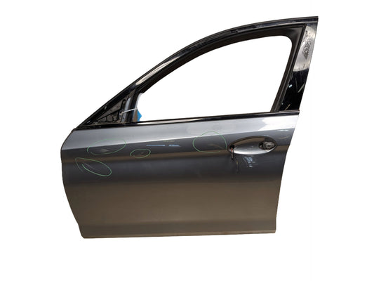 17-23 BMW F90 G30 530 540 M550 M5 Front Left Driver Door Shell Panel White