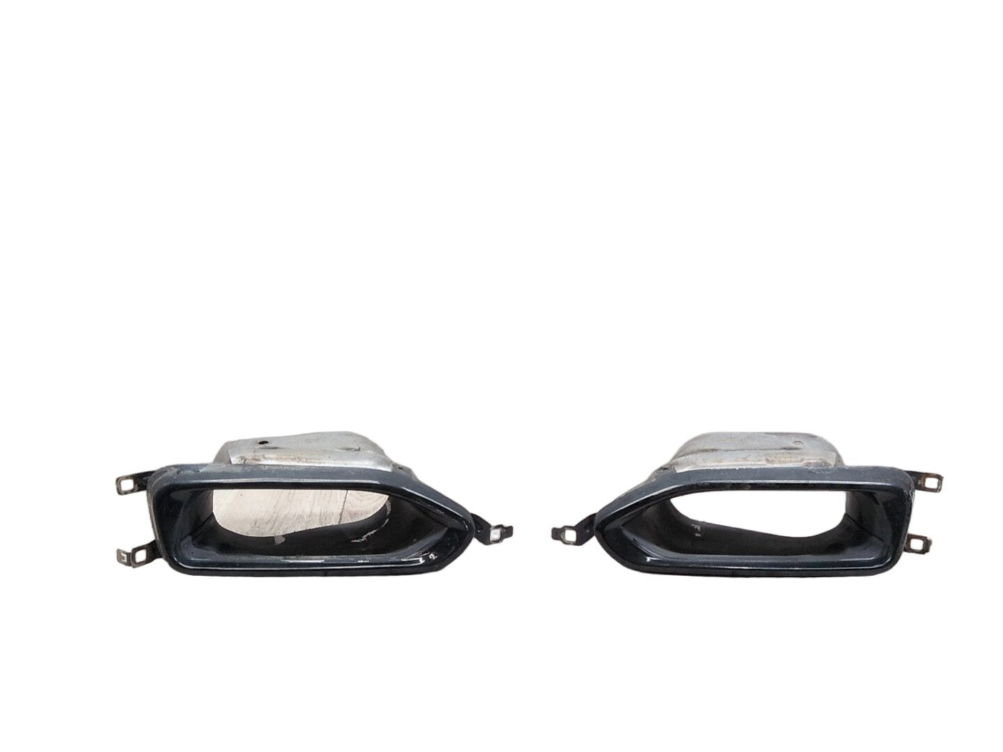 2016-2022 BMW 750i G12 Rear Left Right Exhaust Muffler Tips SET 8063168 OEM