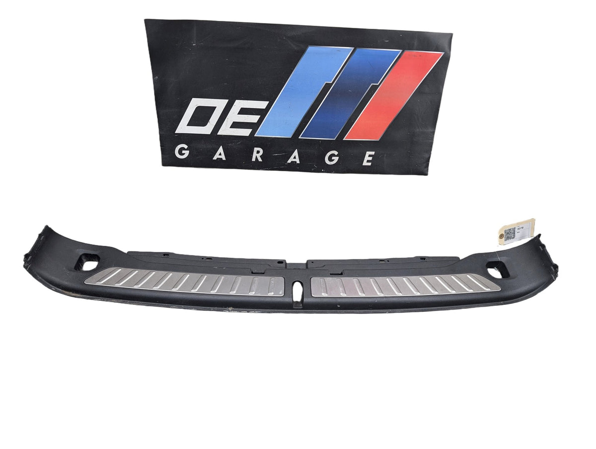 2018-2024 BMW X3 G01 Rear Trunk Cargo Scuff Loading Trim Cover Plate 7396612 OEM