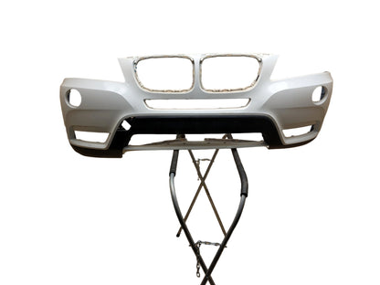 NOTE 11-17 OEM BMW F25 X3 Front Bumper Cover Assembly Panel White 300