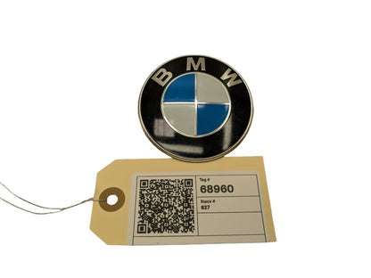OEM BMW E90 F02 F22 F30 F32 F36 F80 F87 M3 M4 Rear Trunk Lid Round Emblem 74mm