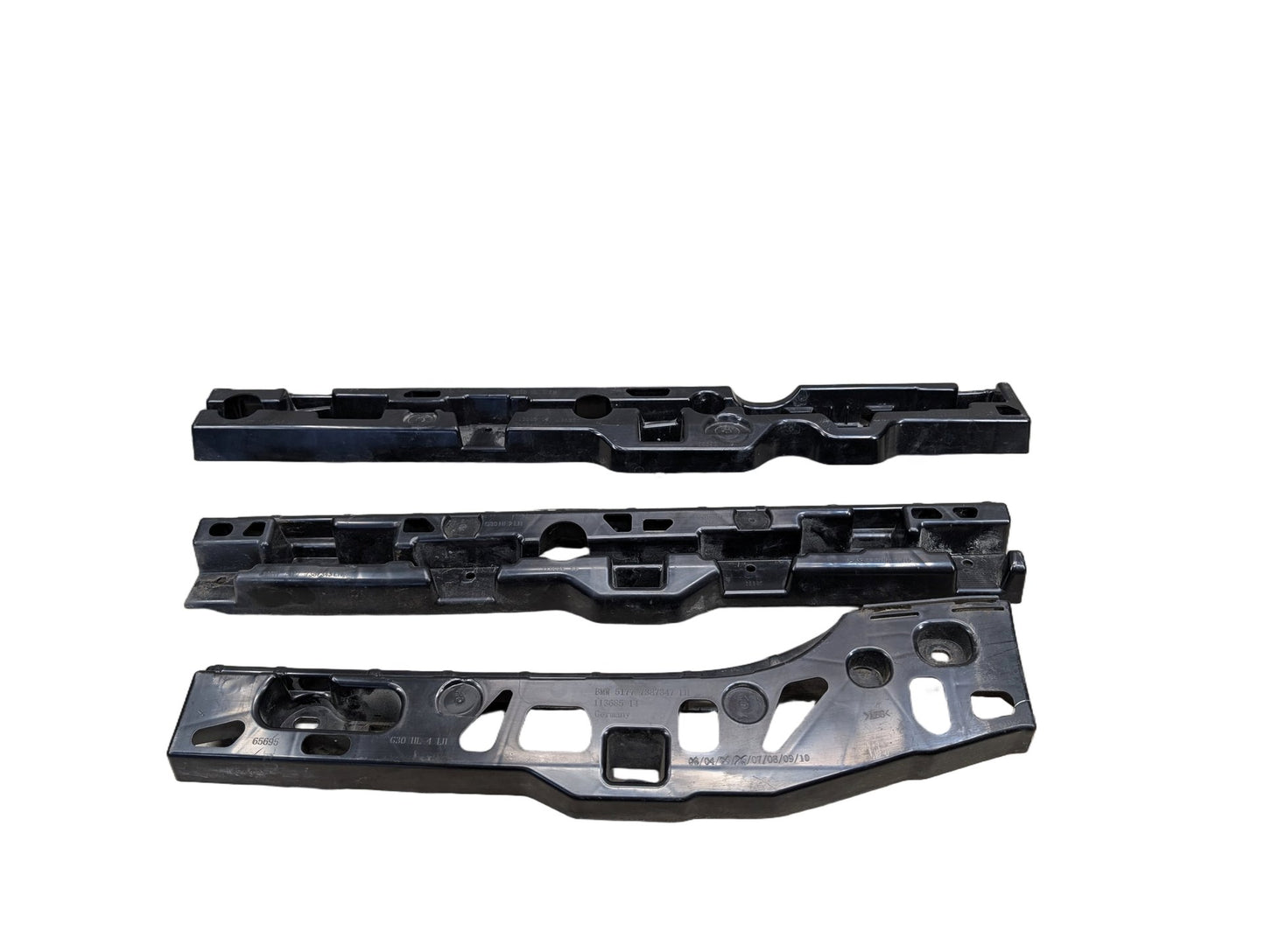 2017-2023 BMW 530i G30 Left Driver Side Skirt Rocker Panel Brackets SET 7387347