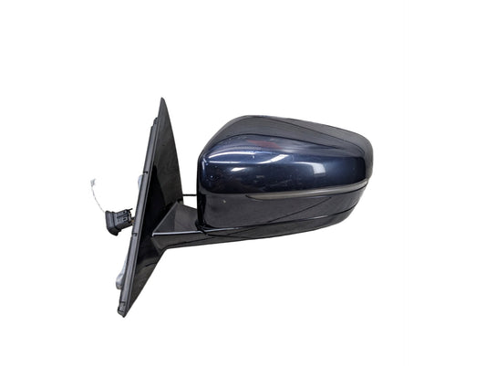 17-23 OEM BMW G30 530 540 M550 Left Driver Side Mirror Blind Spot SHADOW GLOSS