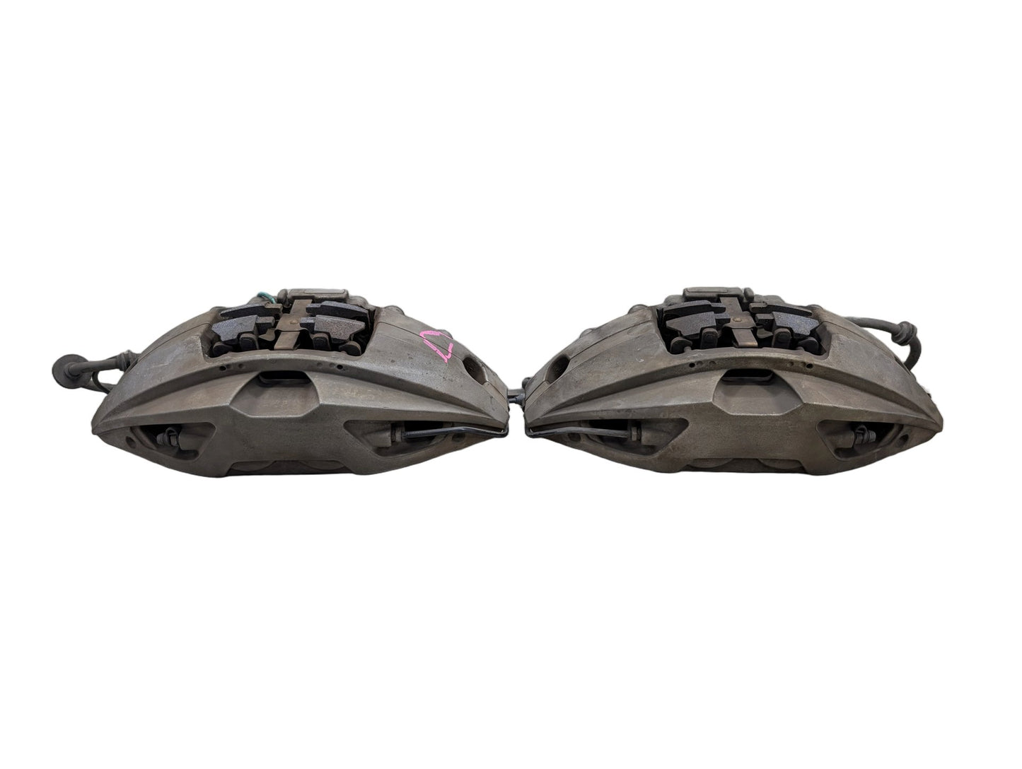 16-22 OEM BMW G11 G12 745eX 750i 750iX Front Left Right Side Brake Caliper SET Gray