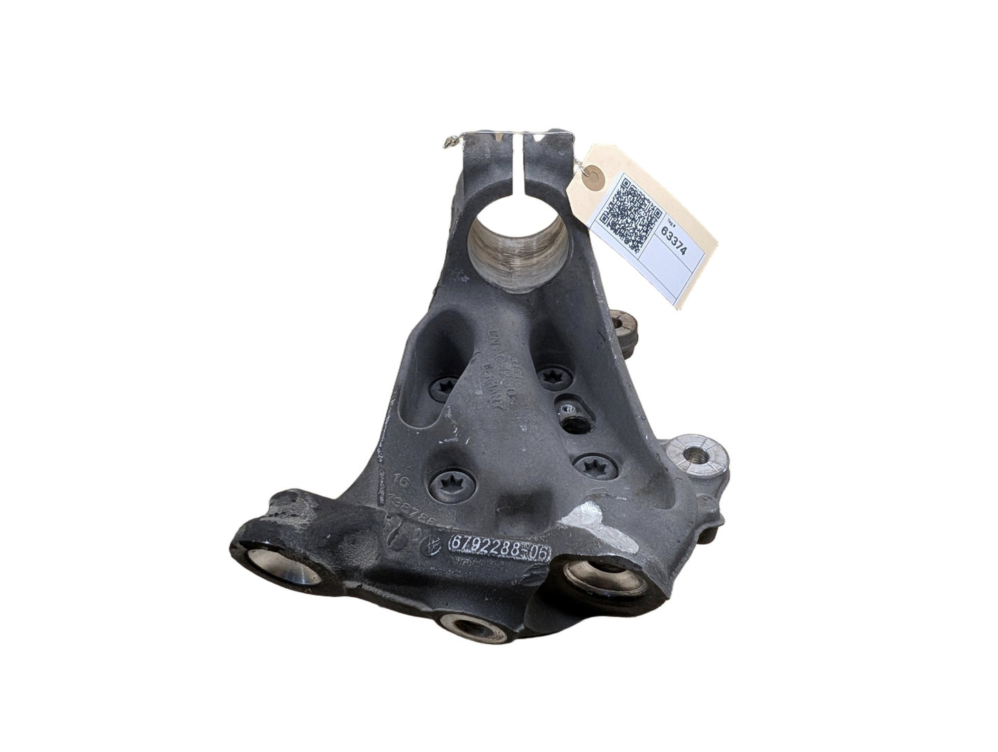 12-18 OEM BMW F30 F31 Sedan RWD Front Right Hub Knuckle Wheel Bearing Carrier