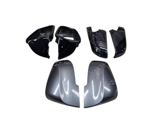 2014-2019 BMW 340 F34 Front Left Right Side Mirror Cap Covers SET 7459387 OEM
