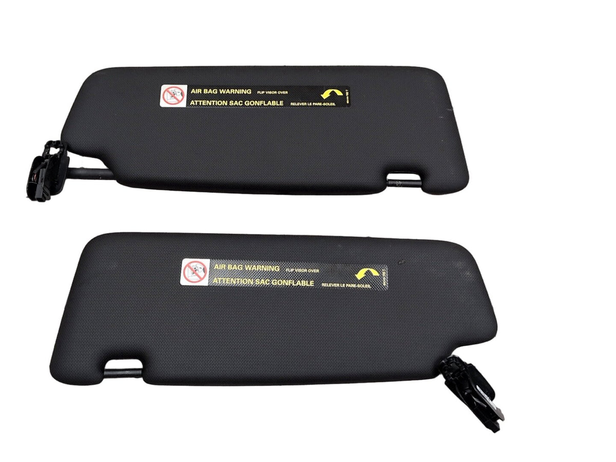 2010-2016 Audi S4 B8 Front Left Right Sun Visor SET 8K0857552L OEM