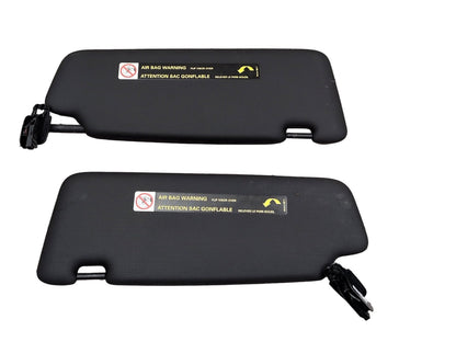 2010-2016 Audi S4 B8 Front Left Right Sun Visor SET 8K0857552L OEM