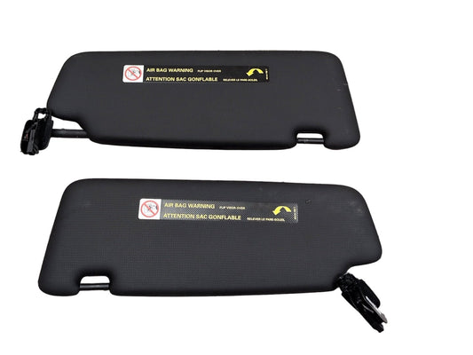 2010-2016 Audi S4 B8 Front Left Right Sun Visor SET 8K0857552L OEM