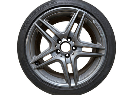 OEM Mercedes W207 E300 E400 E550 AMG Rear Wheel Rim 18x8.5 ET48 5 Double Spoke