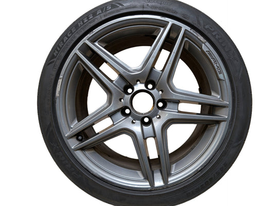 OEM Mercedes W207 E300 E400 E550 AMG Rear Wheel Rim 18x8.5 ET48 5 Double Spoke