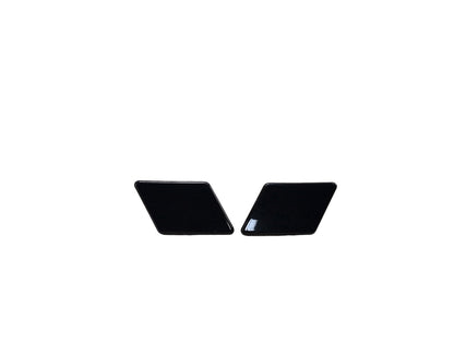 OEM BMW E90 LCI Front Left Right Bumper Headlight Washer Nozzle Cap Cover PAIR