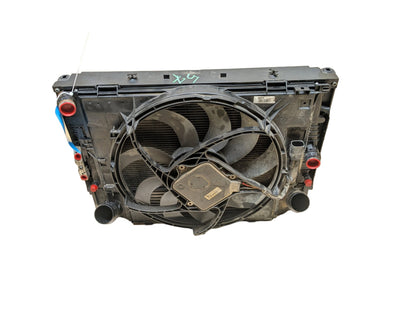 BMW 335i F30 435 Radiator Cooling Condenser Fan Shroud Assembly SET N55 850w