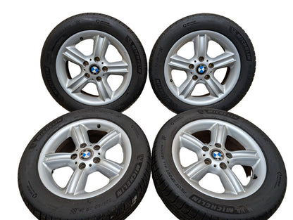OEM BMW E36 Z3 2.8 3.0 E46 325Ci Wheels Rims 7JX16 ET:46 Star Spoke Style 55 SET