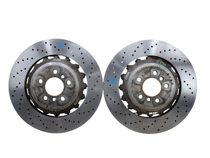 12-19 BMW F06 F10 F12 F13 M5 M6 Rear Ventilated Brake Rotor Pair SET
