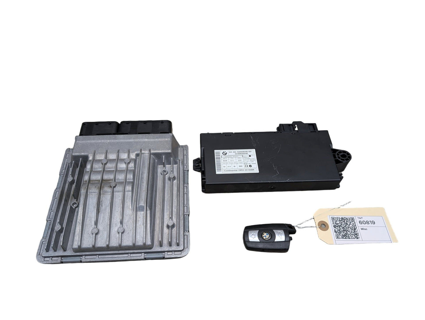 OEM BMW E90 E92 E93 328 N52 Engine ECU DME Computer w/ Cas & Key SET MSV80