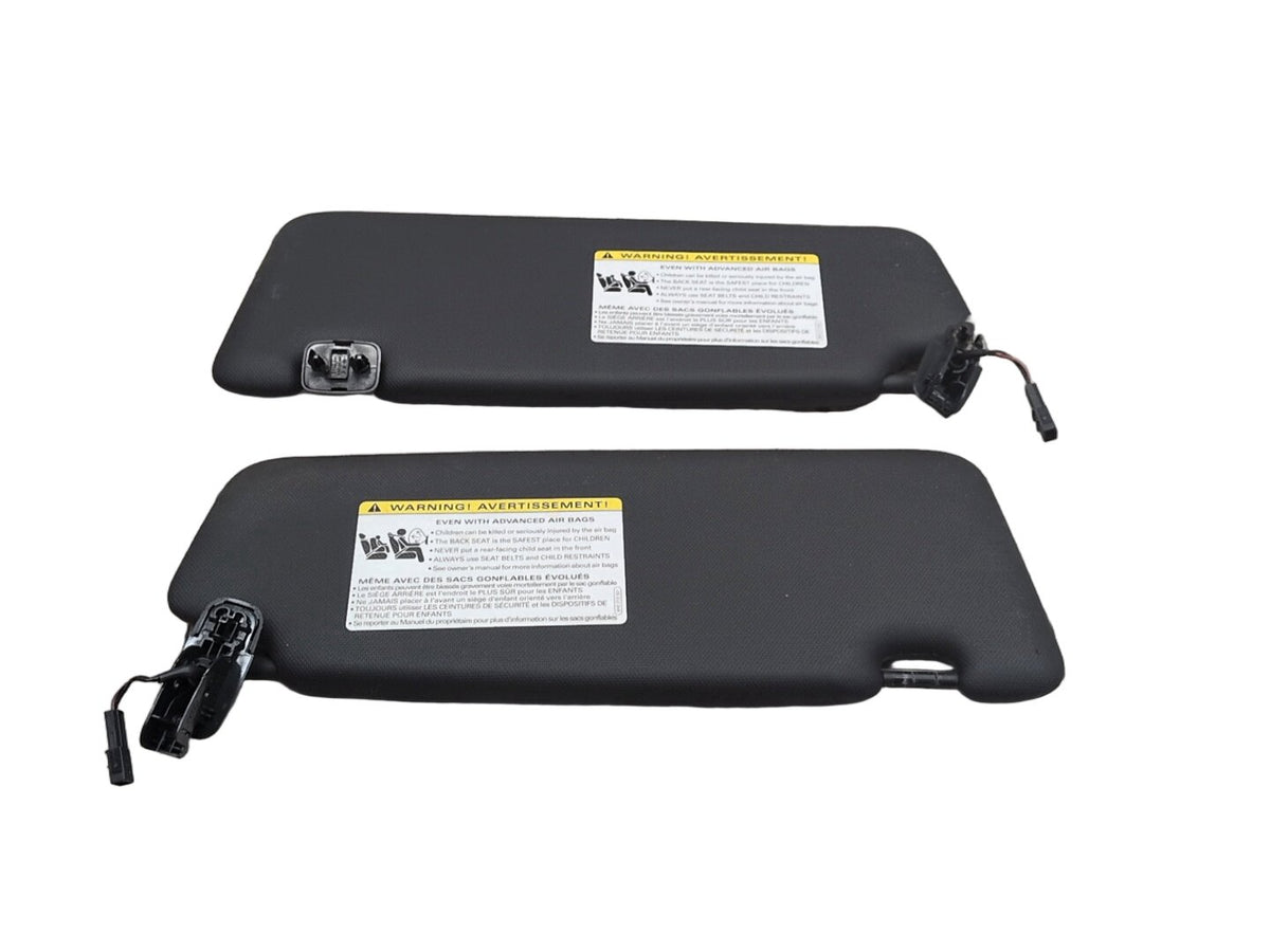 2015-2018 Audi Q3 8U Front Left Right Sun Visor SET 8U0857551M OEM