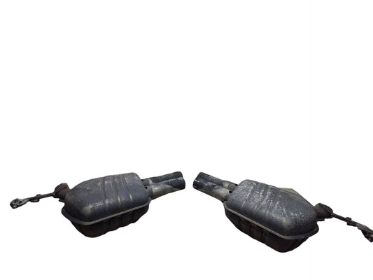 2004-2010 BMW M6 E64 Rear Left Right Exhaust Muffler Tips SET 7837058 OEM