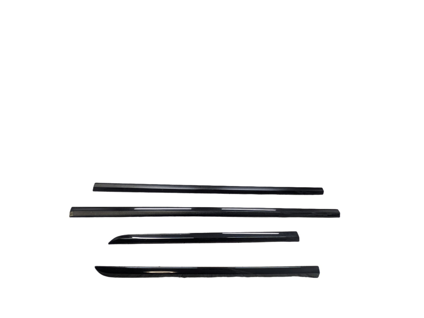 2016-2022 BMW 750i G12 Front Rear Left Right Exterior Door Trim Molding SET 7364351 OEM