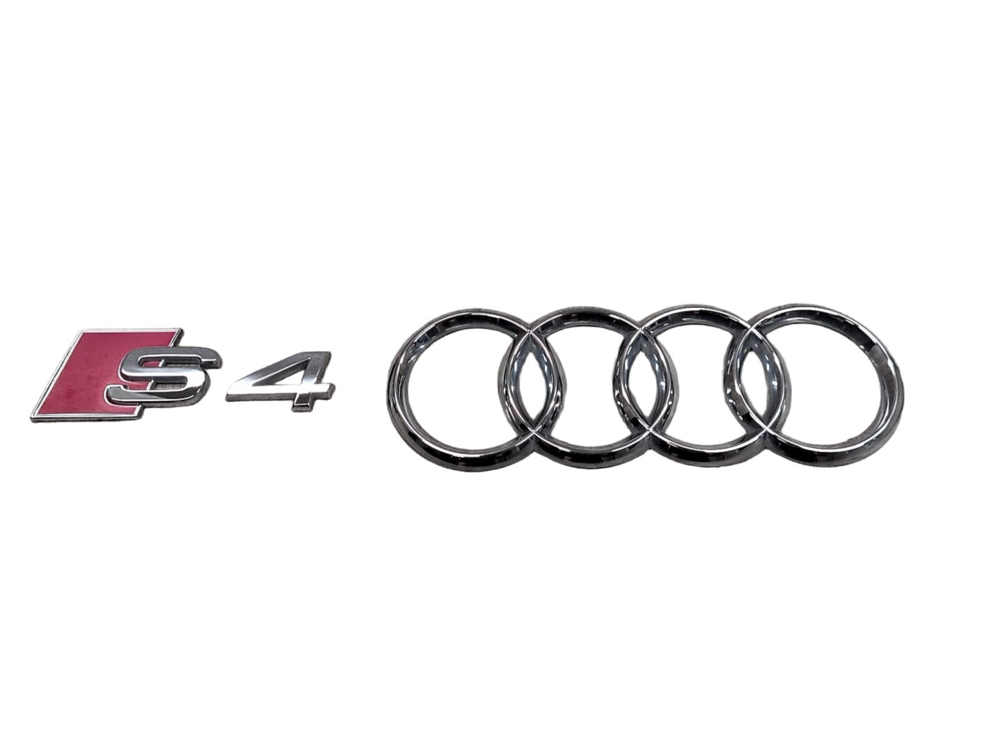 2010-2016 Audi S4 Rear Liftgate Trunk Lid Emblem Badge SET PN: 8D0853737G