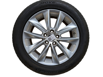 11-18 OEM BMW F25 F26 X3 X4 Alloy Rim Wheel 18x8" ET43 V Spoke Style 307