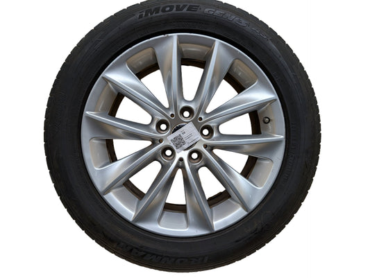 11-18 OEM BMW F25 F26 X3 X4 Alloy Rim Wheel 18x8" ET43 V Spoke Style 307