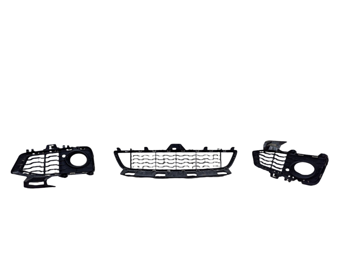 2014-2020 BMW 435i F32 Front Left Right Center Bumper Cover Grilles SET 8054503 OEM