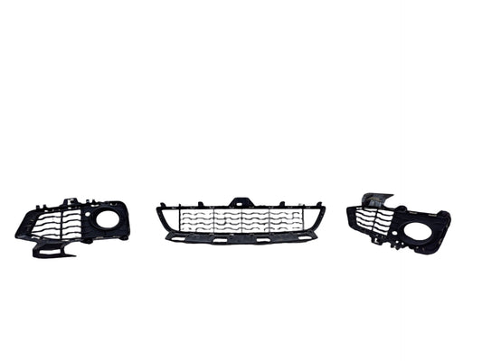 2014-2020 BMW 435i F32 Front Left Right Center Bumper Cover Grilles SET 8054503 OEM