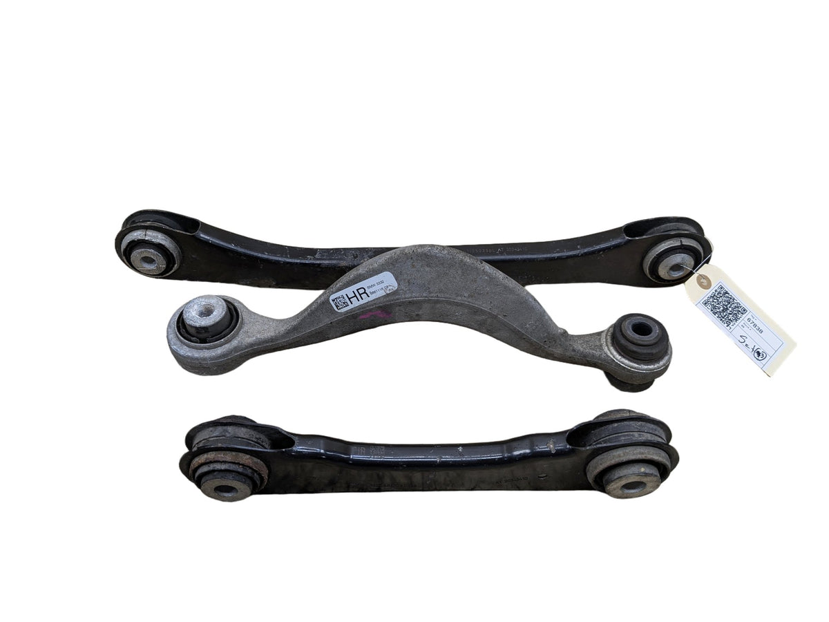 16-23 OEM BMW G11 G12 G16 G30 Rear Right Passenger Upper Lower Control Arm SET