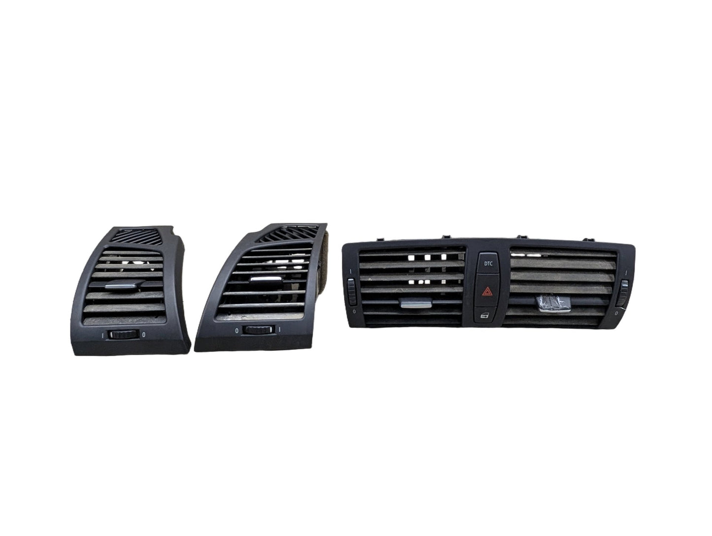 08-13 BMW 128i E82 Dashboard Dash Board Left Right Center Air Vent SET 7059188