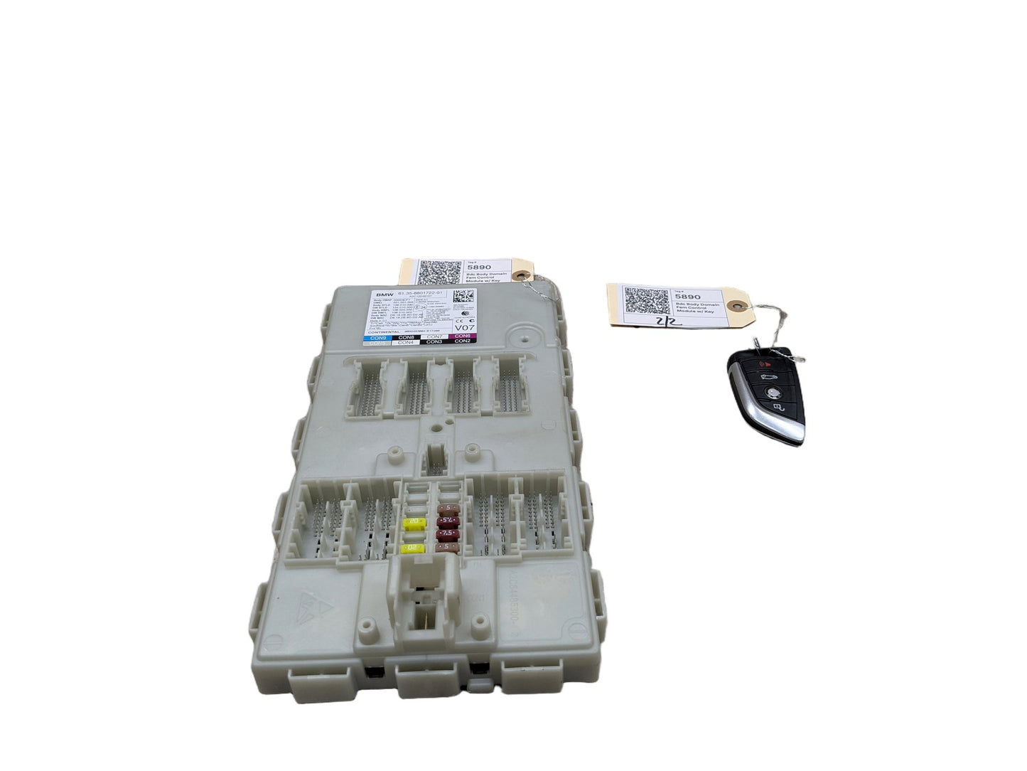 OEM BMW F90 F97 G01 G02 G12 G30 X3 BDC Body Domain Control Module Unit + Key