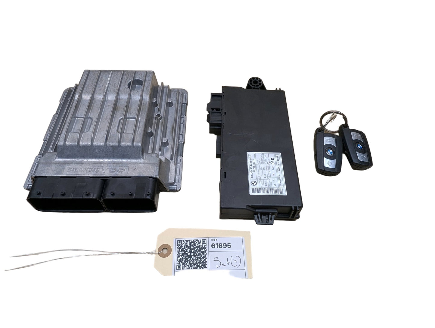 OEM BMW E90 E92 E93 DME ECU N54 Engine Computer Control Unit MSD80 SET