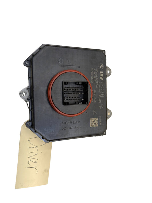 2018-2023 BMW M550i G30 Front Left Driver Headlight Ballast Module 7472765 OEM