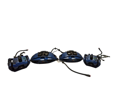 17-23 OEM BMW G30 530 540 M550 Front Rear Left Right Brake Calipers SET Blue