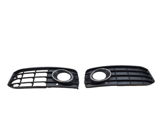 2008-2017 Audi S5 8T Front Left Right Center Bumper Cover Grilles SET 8t0807682D