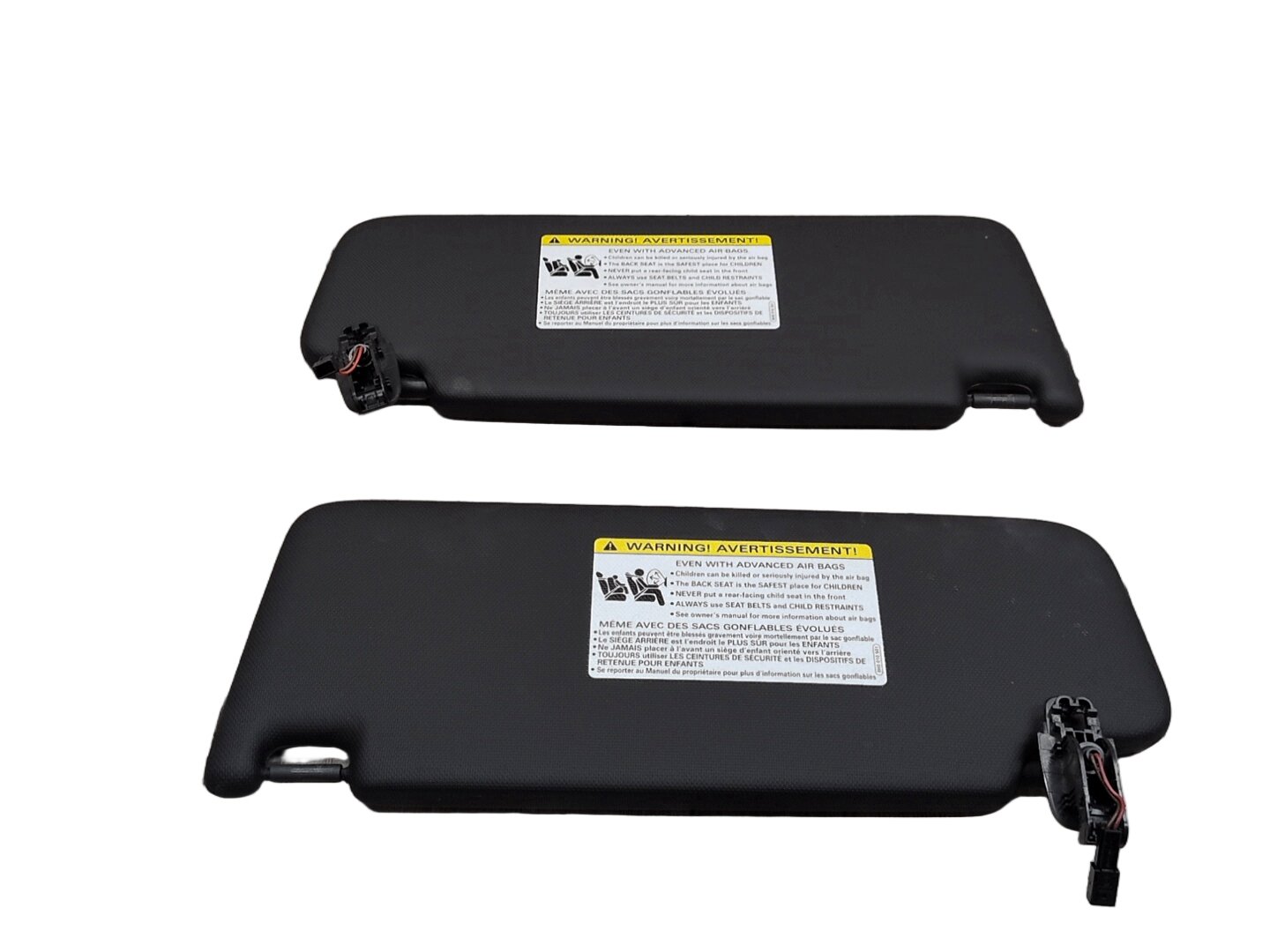 2018-2023 Audi S4 B9 Front Left Right Sun Visor SET 8W0857551AA
