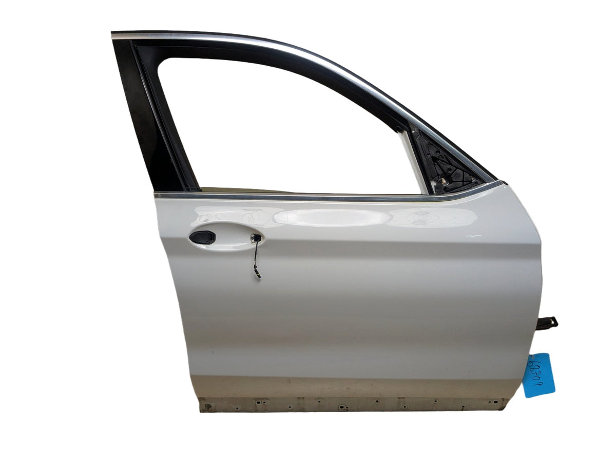 18-24 OEM BMW F97 G01 X3 X3M Front Right Passenger Door Shell Panel White 300
