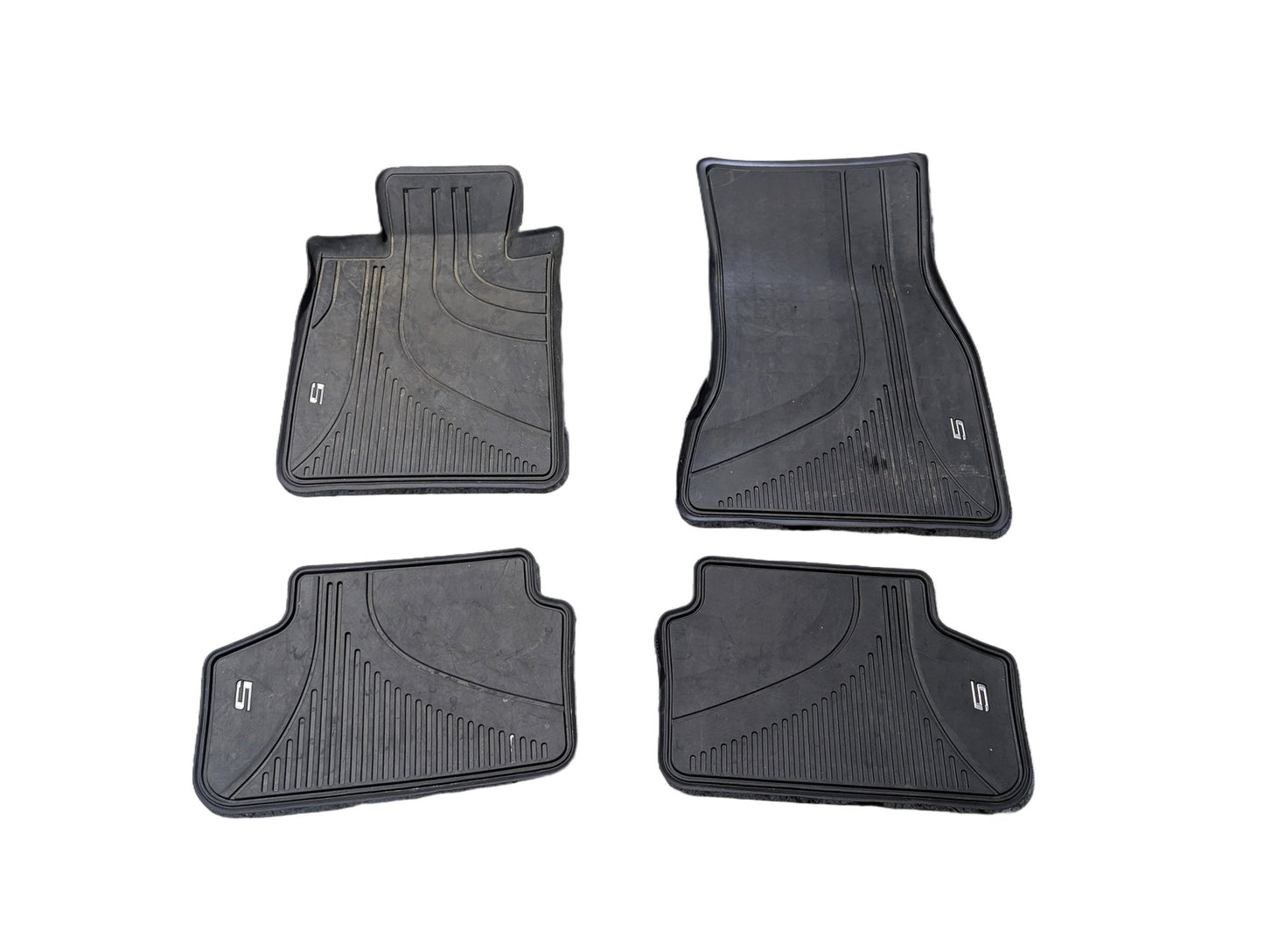 2017-2023 BMW 530i G30 Front Rear Left Right All Weather Mat Carpet Floor Mats SET 2414218