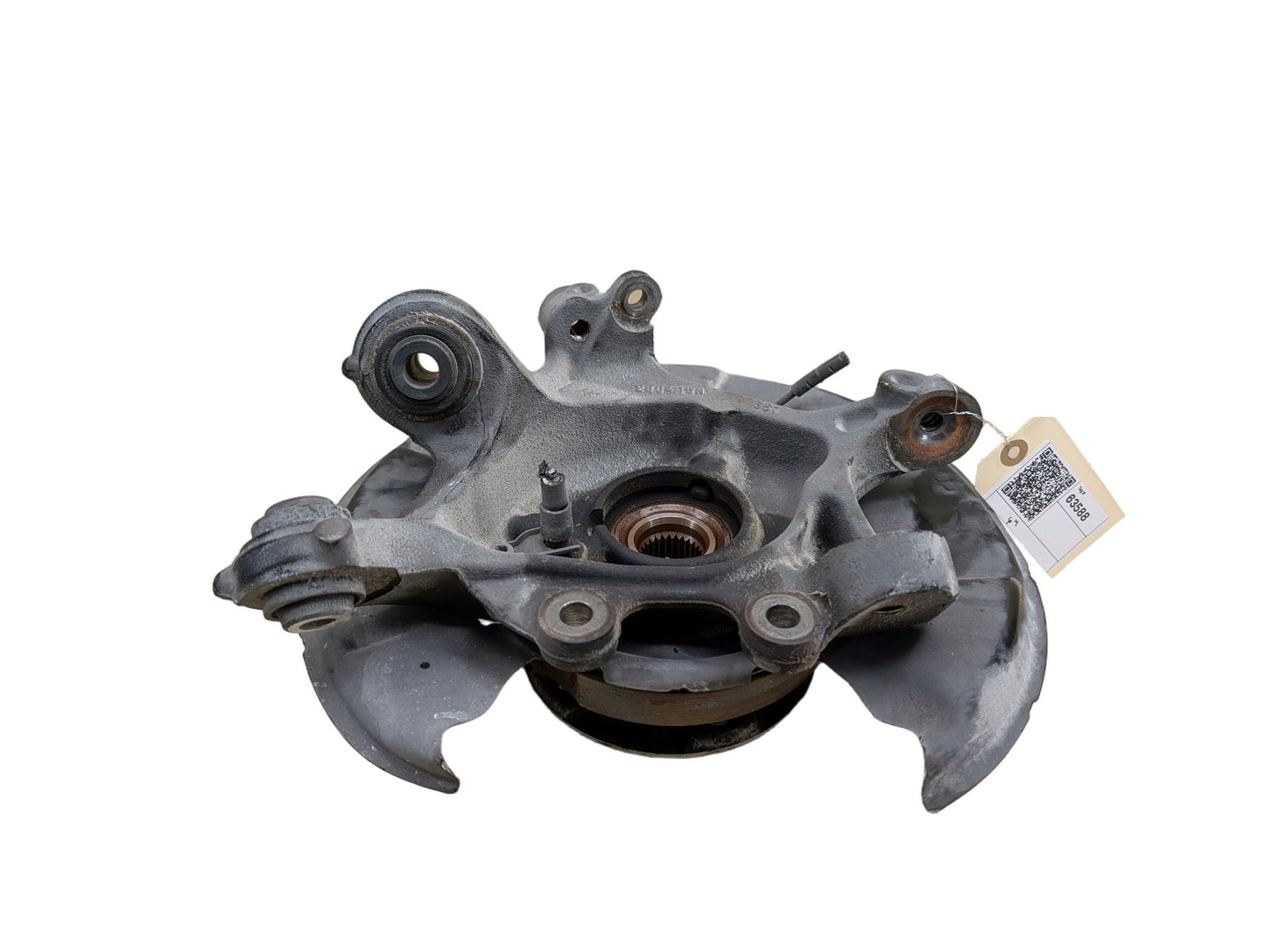 2009-2011 BMW E90 328 335 LCI Rear Left Driver Spindle Knuckle w Bearing 6783667