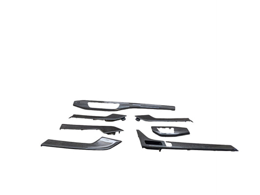 18-23 Audi S4 Front Rear Left Right Center Console Interior Trim SET