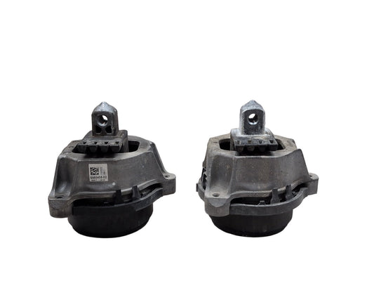 2017-2023 BMW G30 M550i xDrive N63B44O2 Left Right Engine Bracket Support Mount SET 6860457