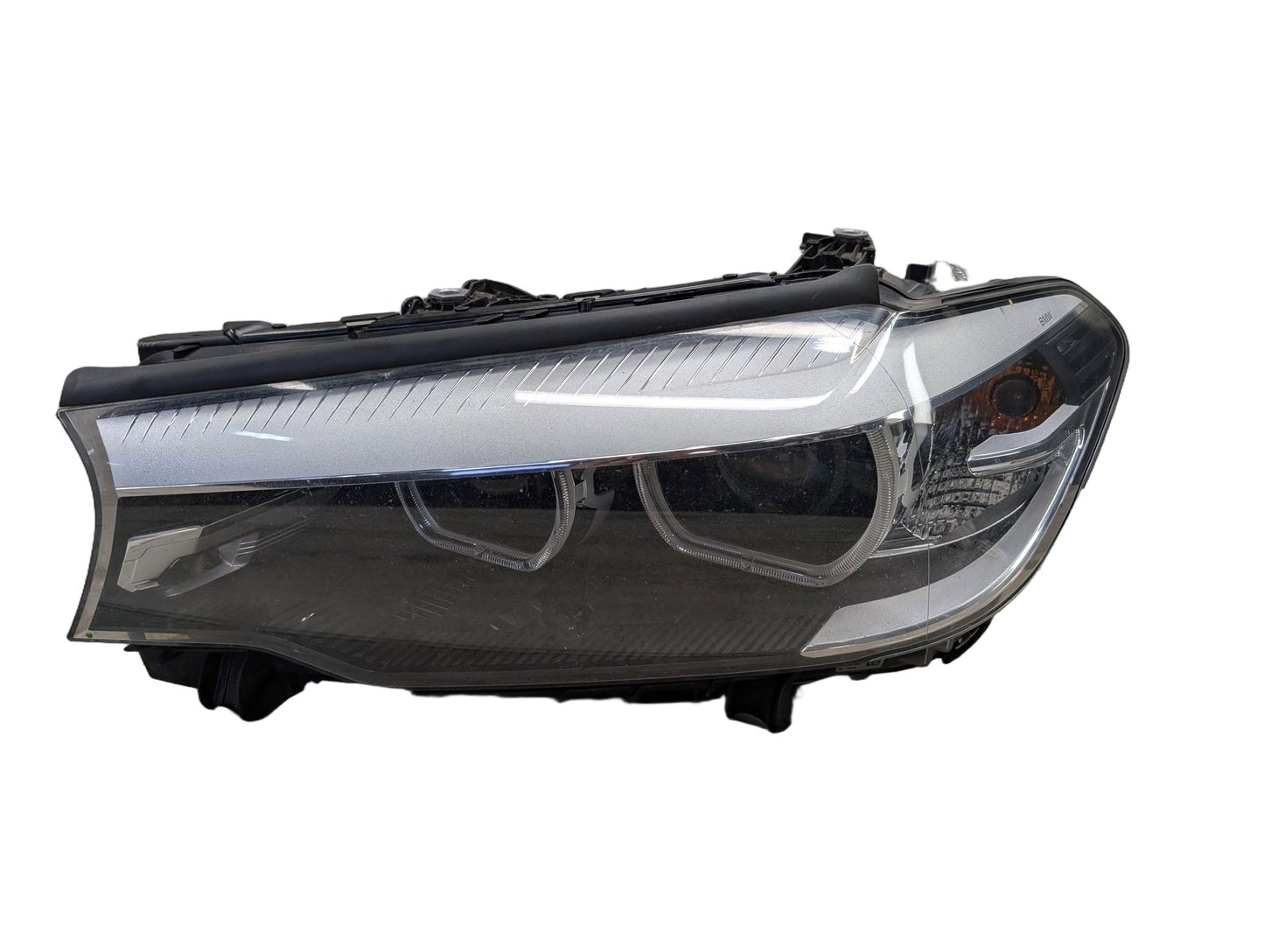17-19 OEM BMW Front Left Driver Headlight w/ Modules SET LED AHL
