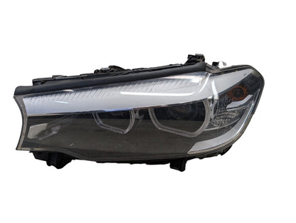 17-19 OEM BMW Front Left Driver Headlight w/ Modules SET LED AHL