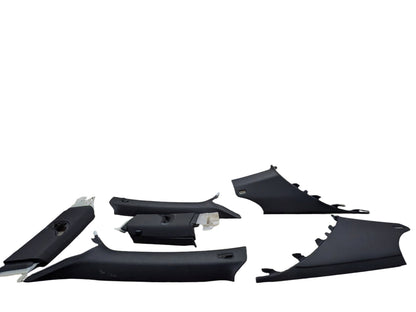 08-16 OEM Audi S5 8T A B C Pillar Interior Trims SET PN: 8T0867233B
