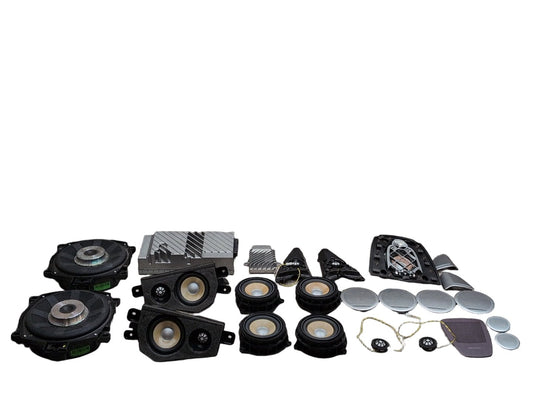 OEM BMW F15 F16 F85 X5 X6 BANG OLUFSEN Amplifier Speaker Tweeter Subwoofer SET
