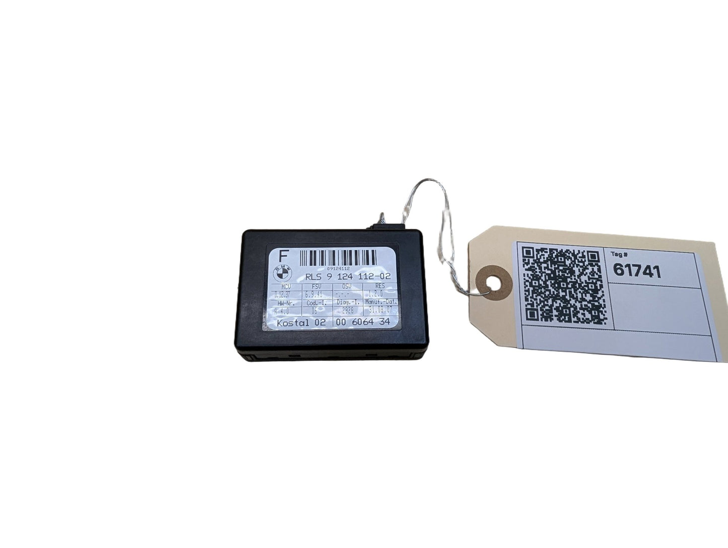OEM BMW E82 E84 E88 E90 E92 E93 M3 Windshield RLS Solar Rain Light Sensor Module