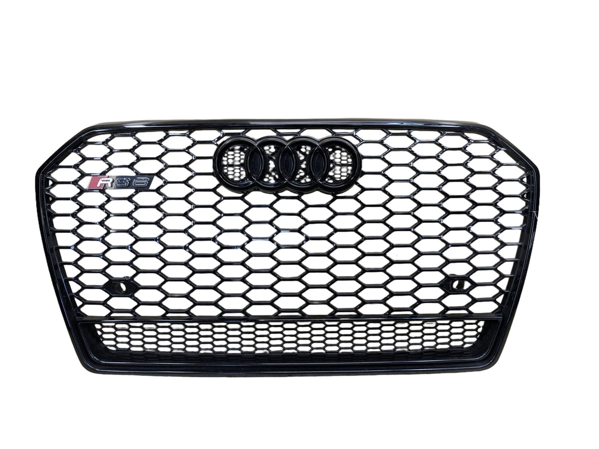 2012-2018 Audi A6 C7 Front Middle Center Bumper Cover Grille 4G0853651AG OEM