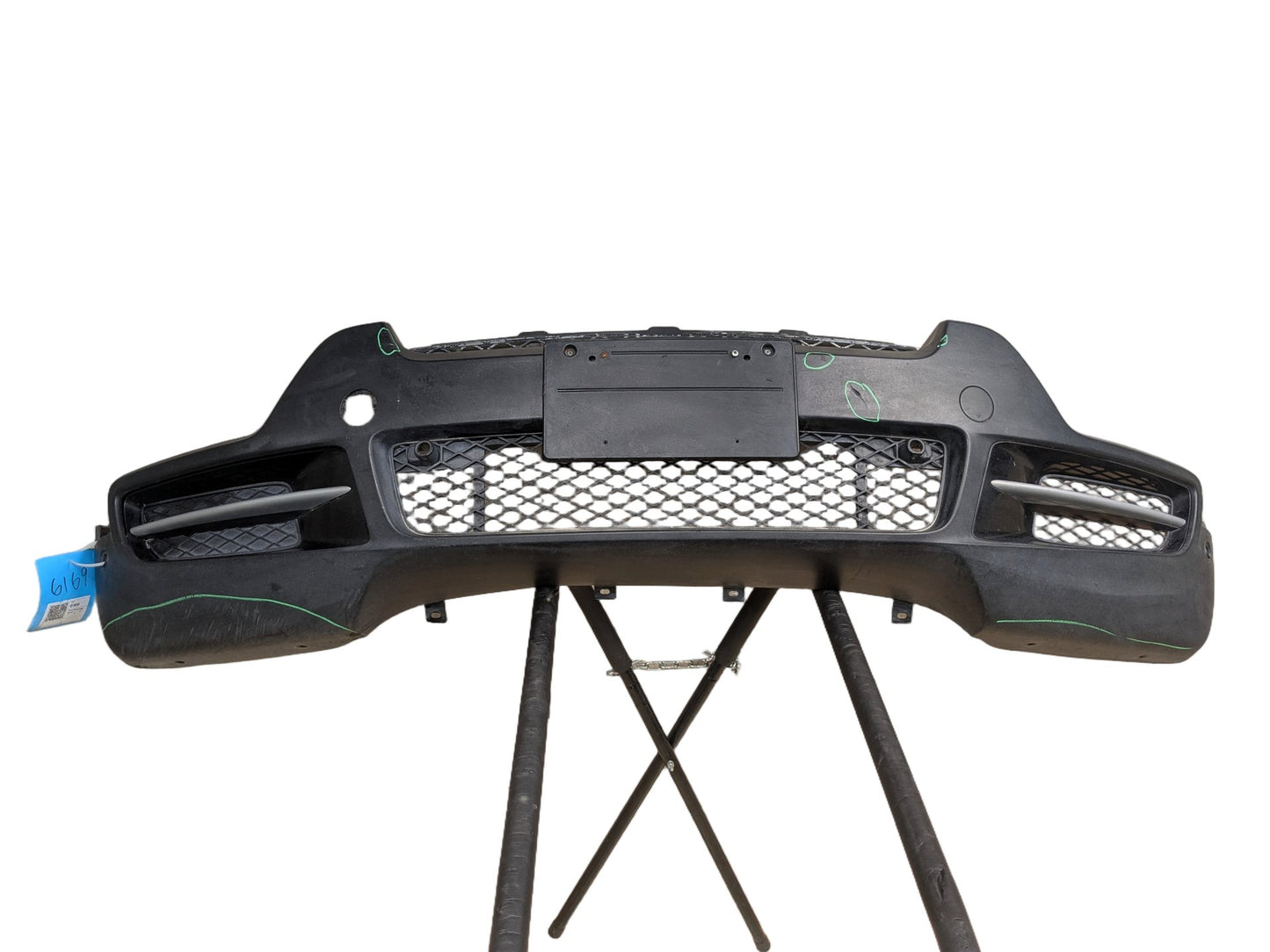 2007-2010 Pre LCI BMW X5 E70 Front Bumper Cover w Grills Black 475