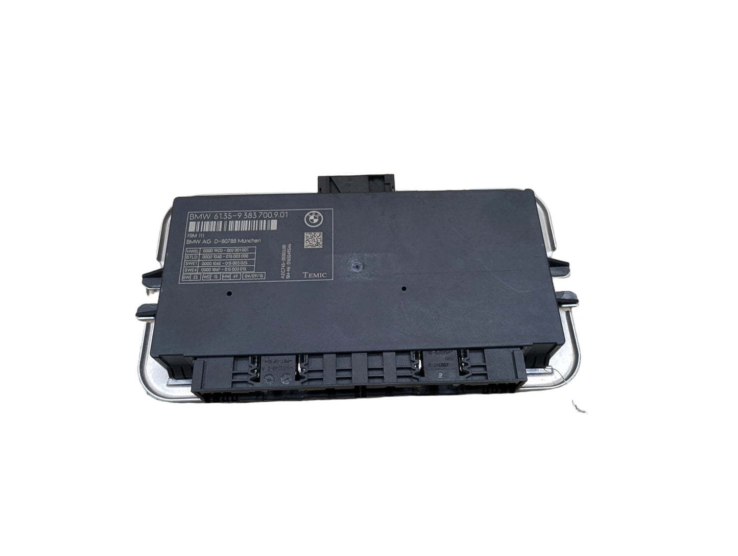 2011-2016 BMW X3 F25 FRM Headlight Footwell Module 9383700